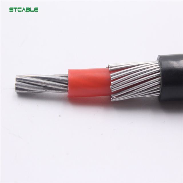 Cina Grosir Single Phase Kabel Aluminium/Tembaga Konduktor Konsentris Kabel