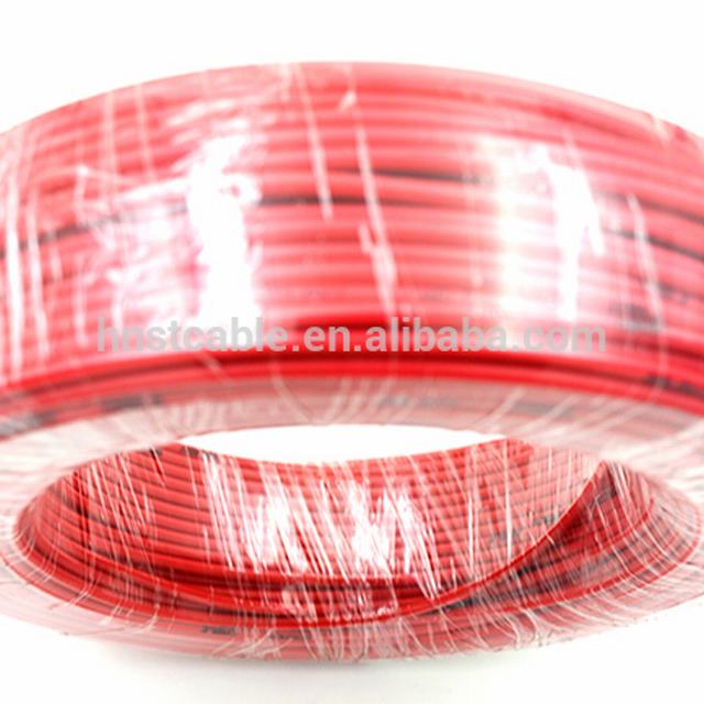 China fornecedor de produtos de cabo colorido PVC revestido de fio elétrico de núcleo único