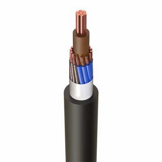 Concentric cable aluminum and copper conductor