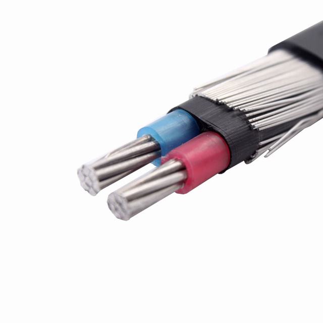 Concentrico Cable Aluminio conductor XLPE/PE aislado Nylon sheath Concentric cable for South America