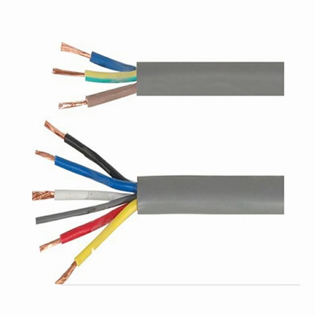 Fabrikpreis Kupferkern PVC-Isolierung PVC-Hülle flexible Stromleitung BVV Draht und Kabel