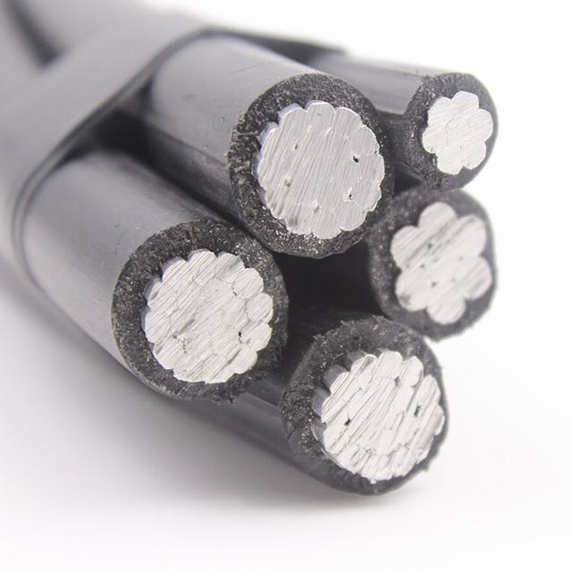 GB 12527 low voltage overhead insulated aluminum conductor ABC cable