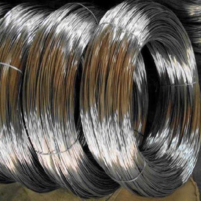 Оцинкованная стальная проволока с низким и высоким содержанием углерода материал голые накладные провода цена для разных размеров