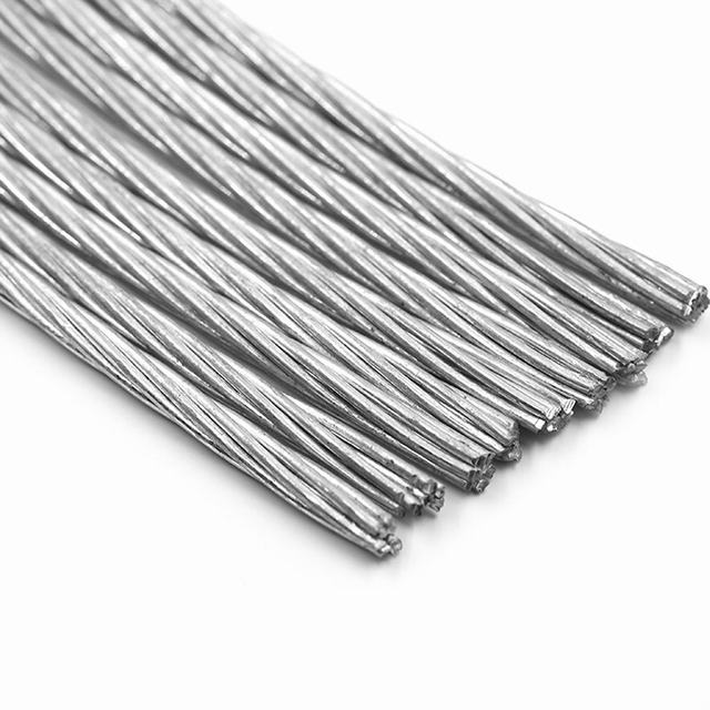 Galvanized steel stranded wire for making ACSR