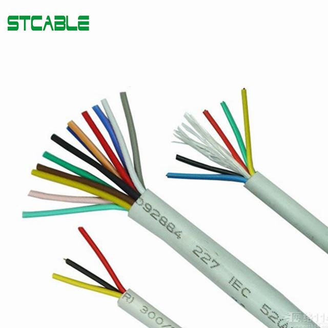 1.55mm copper conductor PVC insulated flexible electric wire cable