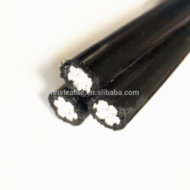 Hot Exporting Factory direct supply Aerial Bundled Insulated Triplex Alloy Core Artemia Overhead ABC Cable