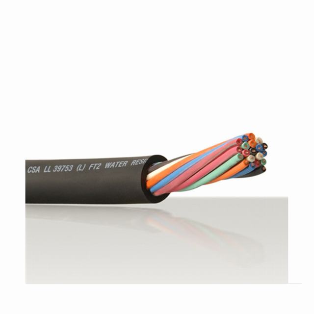 PVC dilapisi kawat tembaga kabel listrik multi core kabel kontrol