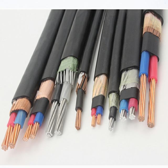 Power distribution split concentric cable copper neutral and phase conductor 2*2/0AWG+2/0AWG