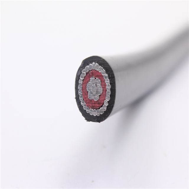 Single core insulated aerial bundled service electrical concentric neutral copper cable