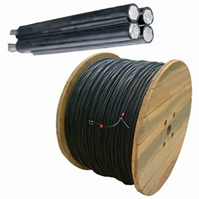 Gestrand aluminium geleider elektrische kabel draad laagspanning abc kabel