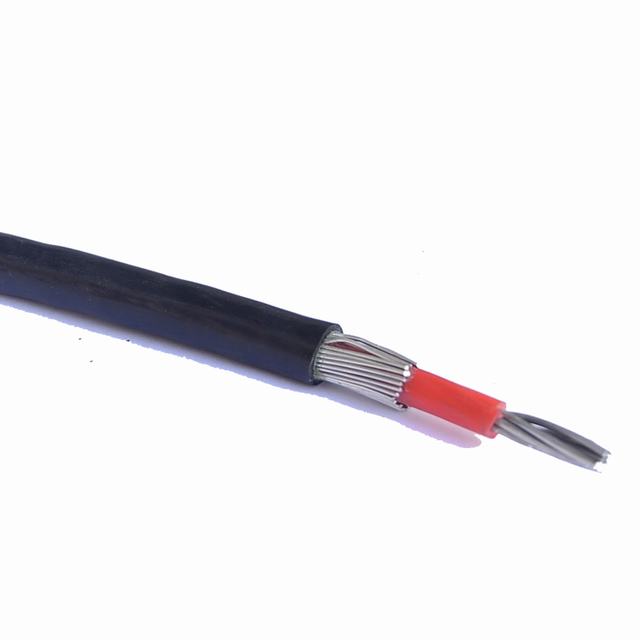 Xlpe/pe изоляции 4mm2 6mm2 10mm2 алюминиевый проводник концентрического кабель надземный кабель