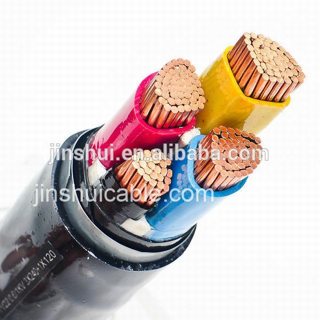 0.6/1KV PVC geïsoleerde coaxkabel, gepantserde kabel