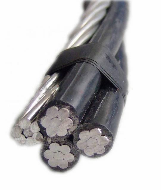 0,6/1КВ алюминиевый проводник XLPE/PE изолированный ABC кабель