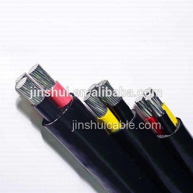 1-35KV armoured gauge copper cable , 18AWG cable , underground cable