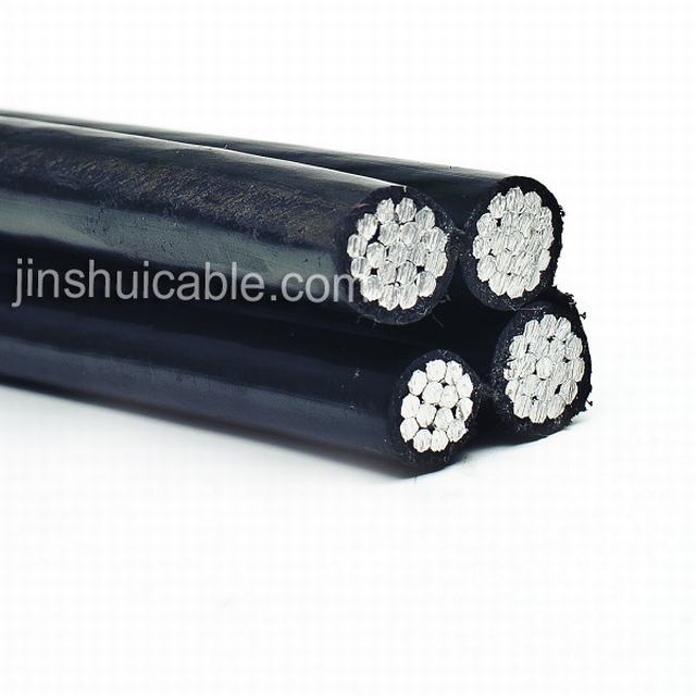 25kV алюминиевые воздушные накладные изоляцией из сшитого полиэтилена кабель питания