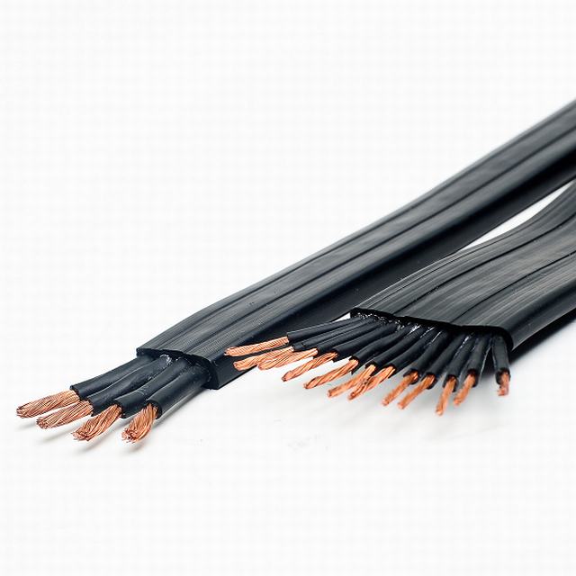 В 750/450 V Резиновый изолированный гибкий плоский кабель