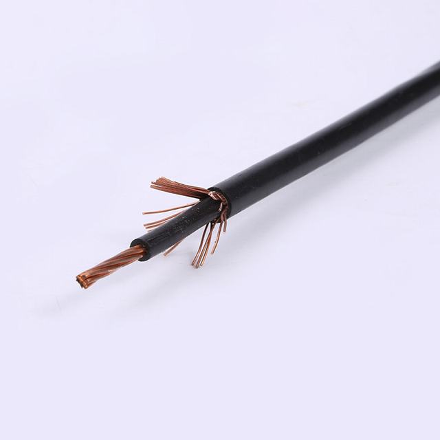 600 V ПЭ-С изолированный алюминиевый проводников коаксиальный кабель 2x4AWG