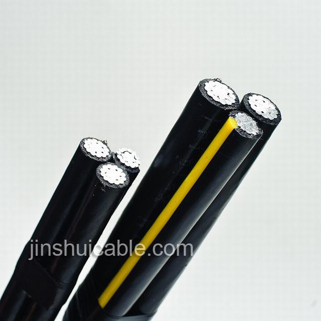 600V XLPE OVERHEAD CABLE 4x35mm2 4X50mm2 4x70mm2 Aluminum Cable