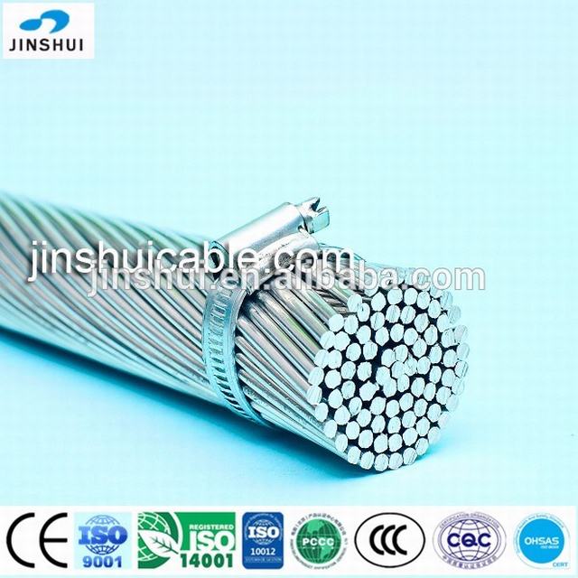 Bare aluminum conductor cable, overhead cable without insulation for power transmission lines