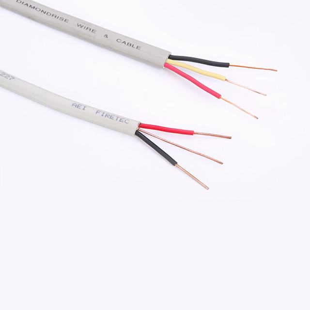 CE Certification PVC Insulated Copper Conductor Electrical Flat Wire