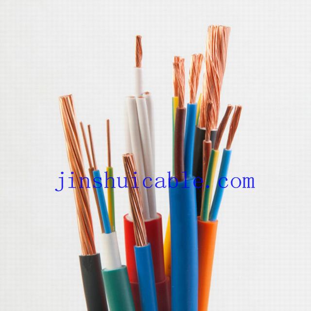 Fuente de la fábrica a Nigeria 2 núcleos, 3 núcleos ronda flact PVC cable flexible