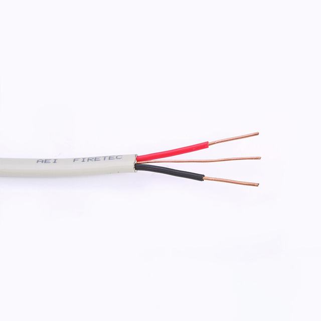 Hot Sale CE Approval 3 Copper Core PVC Black Sheathed Flat Power Cable Electrical Wire