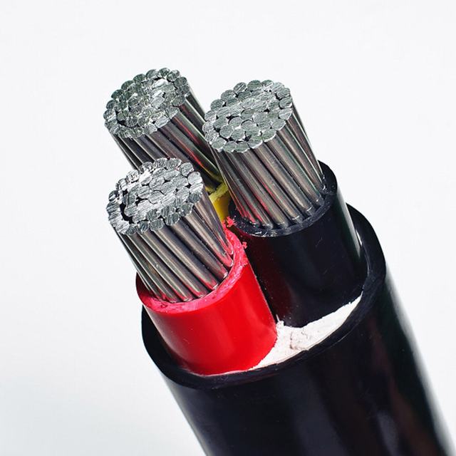 IEC 0.6/1KV PVC Insulated 3 Core Aluminum Conductor Power Cable