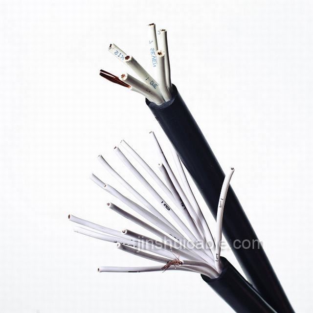 XLPE/PVC câble de commande de blindage en cuivre fil