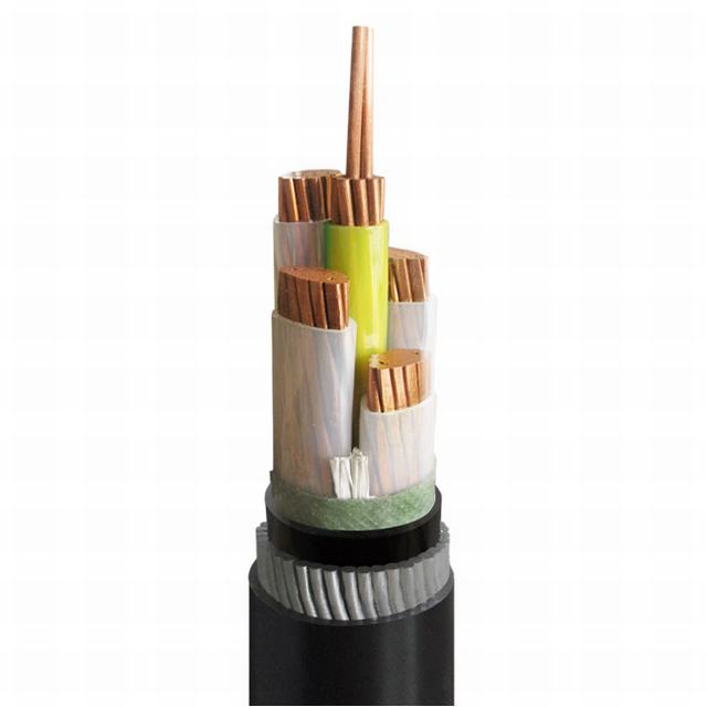 Rated Voltage 1000V PVC Insulated Steel Wire Armoured Power Cable
