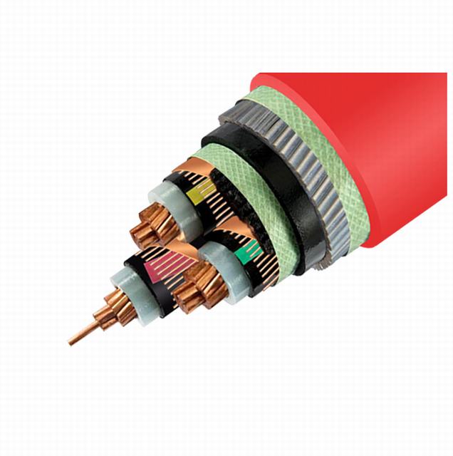 Compact Stranded Cu or Aluminium XLPE SWA PVC Underground High Voltage Cables
