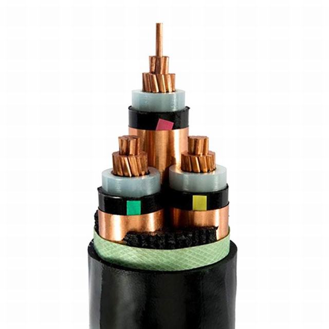 Cables Power Cable 3 Core MV Copper Cable Types of Electrical Underground Cables