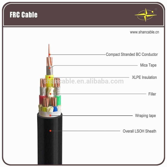 XLPE insulation LOSH flame retardant polyolefin sheath power cable