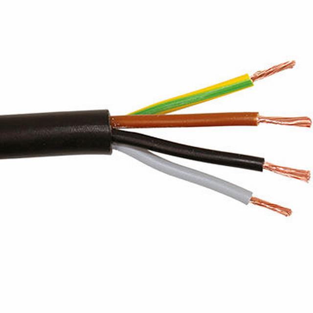 4 core flexible copper conductor PVC power cable factory