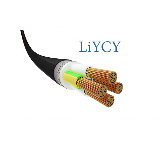 PVC insulated metal shielded liycy cable