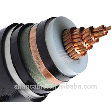 medium and low voltage electric wire cable Single core copper conductor aluminum 3 core PVC insulated power cable 0.6/1 - 11kV
