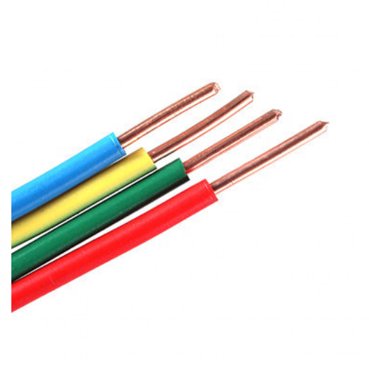 Single core non-sheathed cables with rigid conductor for internal wiring 300/500V