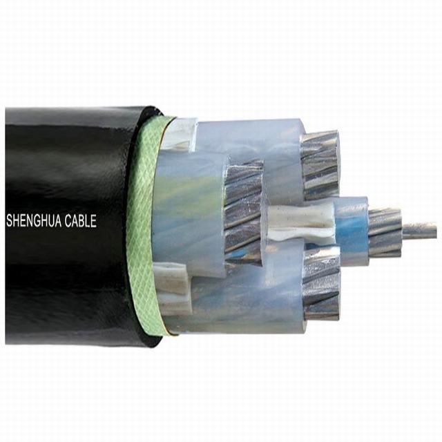 cable 4x35mm2 aluminium conductor XLPE insulated PVC sheathed power cable