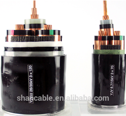 4c x 185mm2 cu xlpe pvc copper cable aluminum cable 240mm2 90mm aluminium armoured cable