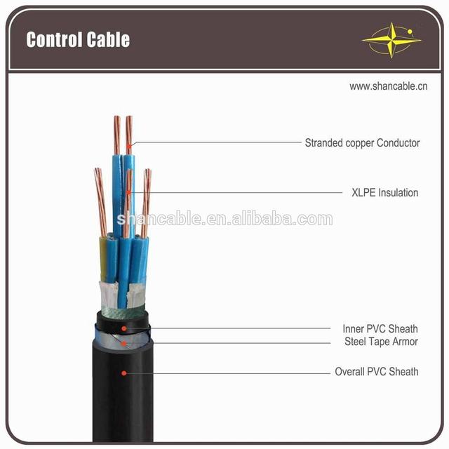 CU/XLPE/STA/PVC control cable, KYJV22 Cable, Control Cable