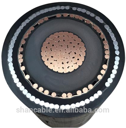 1x300 sqmm Ground Galvanized Steel Wire Armoured Cable 4c cu frt xlpe lsoh swa lszh cable