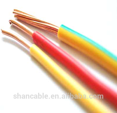 Single core 6mm Copper wire Class 5 PVC Insulated non-sheathed Flexible Power Cable H05V-K 300/500V 1.5 2.5 4 6mm2