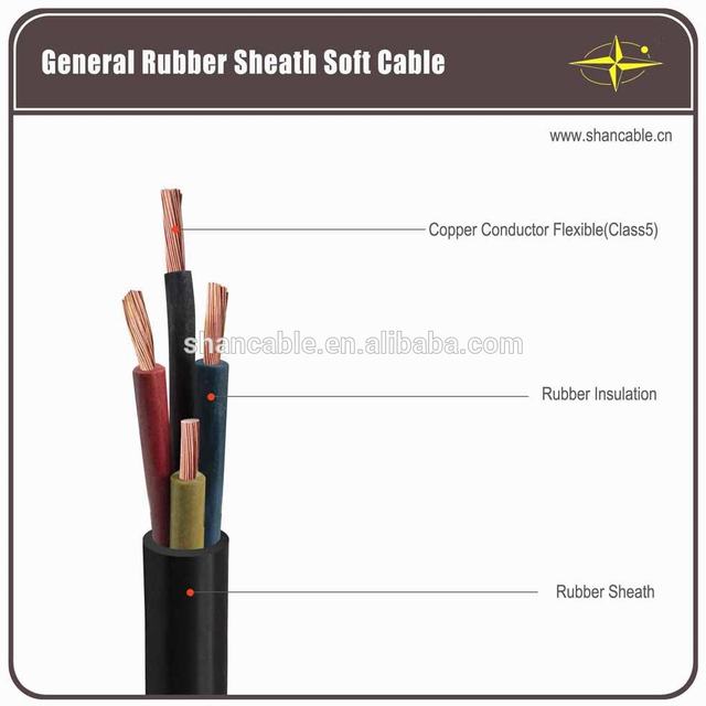 Rubber Sheath Cable,YQ/YQW/YZ/YZW/YC/YCW Cable flexible rubber cable ,high quality