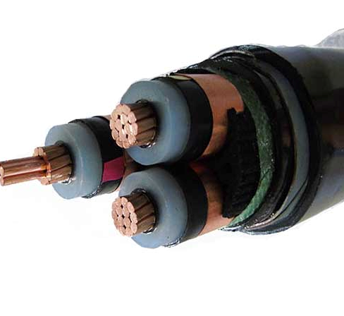 Cu XLPE armd 3*185 240 300 sq mm 2XFY MV kabel listrik CU/XLPE/CTS/SWA/STA/PVC