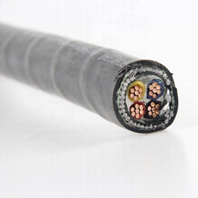 0.6/1KV 6mm2 by 4 core Copper conductor XLPE insulated Steel wire armoured SWA Underground cable