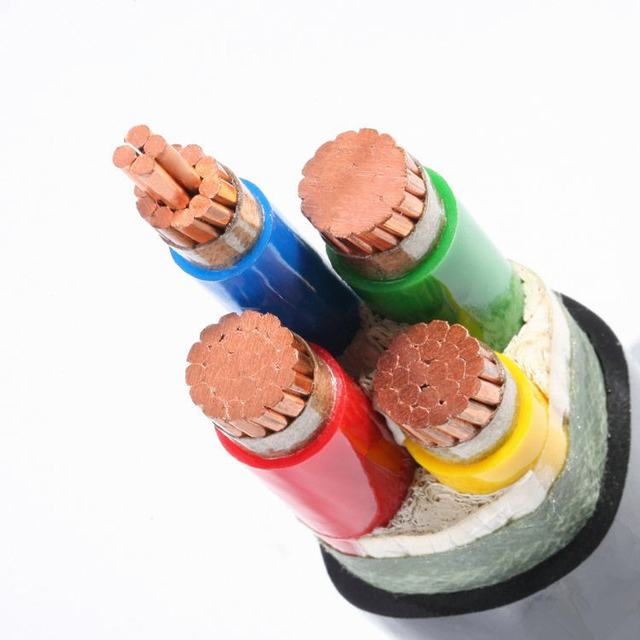 0,6/1kV 4 núcleos 5 núcleos Cable de alimentación 6mm Cu/Al Conductor PVC/XLPE aislamiento PVC cubierta exterior