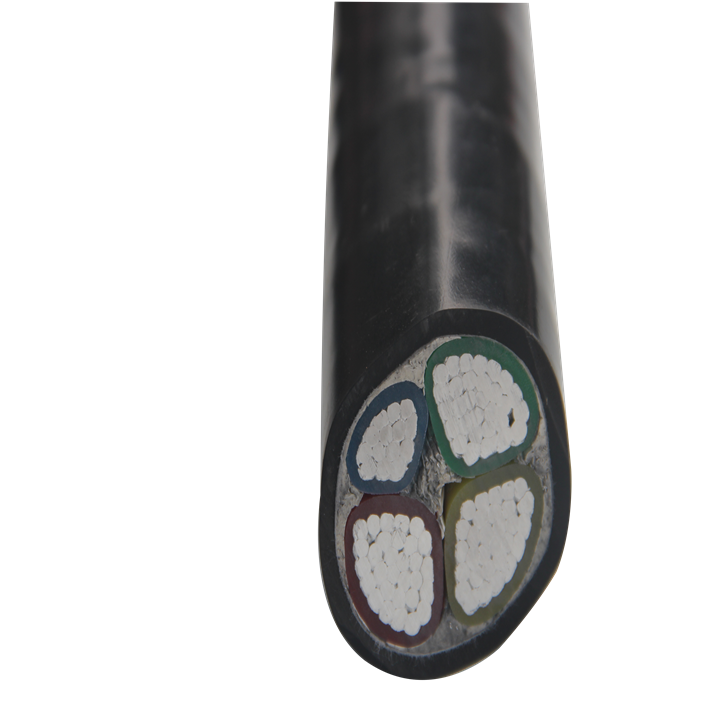0.6/1kv 3 core Aluminum XLPE insulation cable f (3+1)120mm2