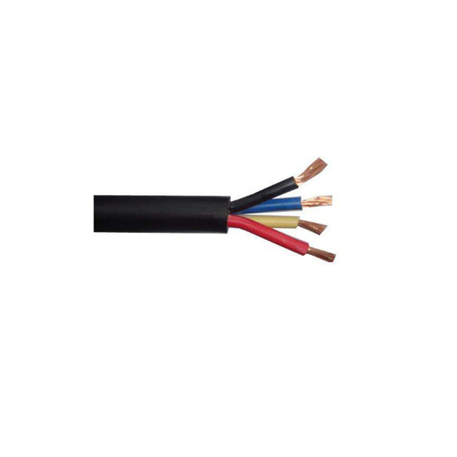 1.5mm 2.5mm 4mm hitam karet pvc fleksibel kabel petir