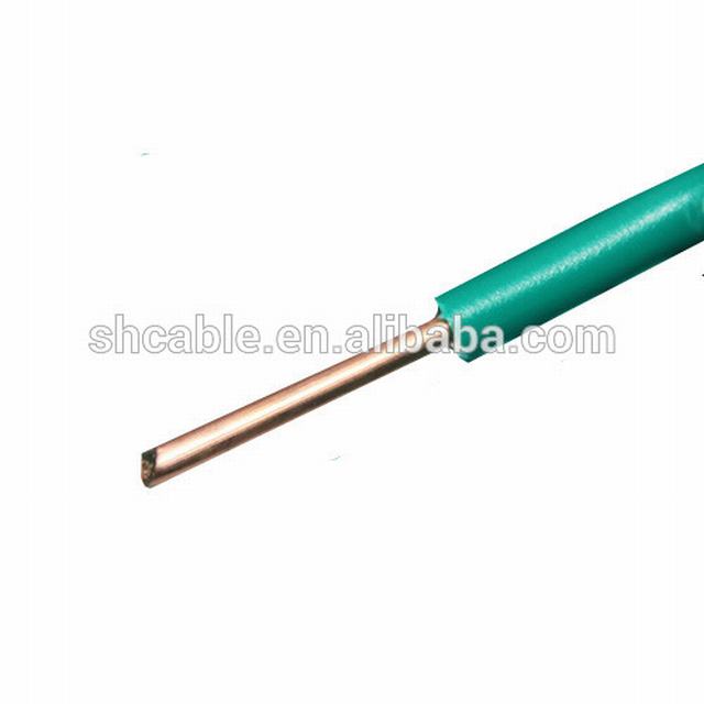 1.5mm solid bare copper pvc insulated wire bv house wiring