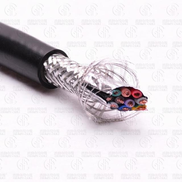 1.5mm2 cabo de Controle Flexível De multi núcleo do cabo de sinal