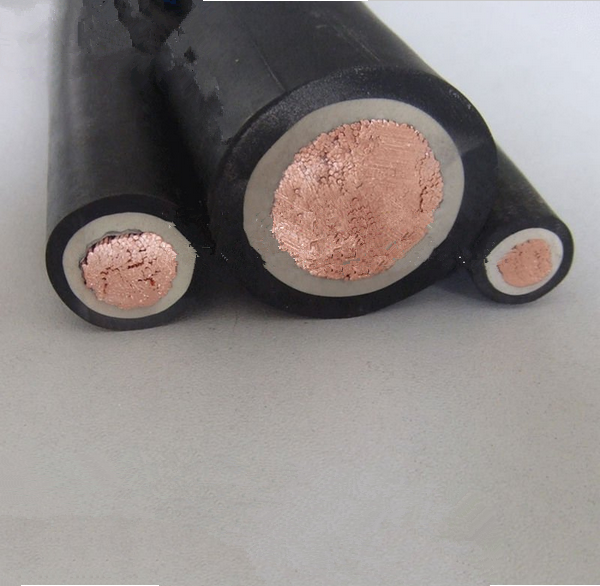 10MM2 Copper Conductor PVC/Rubber Insulated Electric Welding Cable
